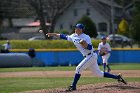 Baseball vs RWU  Wheaton College Baseball vs Roger Williams University. - Photo By: KEITH NORDSTROM : Wheaton, Baseball